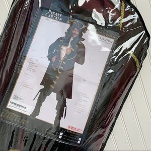 Pirate Captain Mens Costume Captian Hook